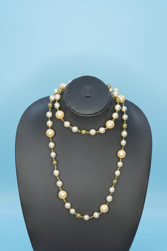 Florence Beaded Long Necklace