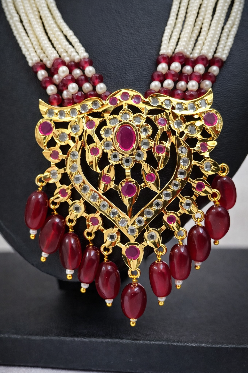 Dazzle Red Rani Haar