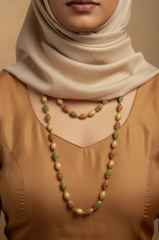 Meena Multicolour Long Necklace