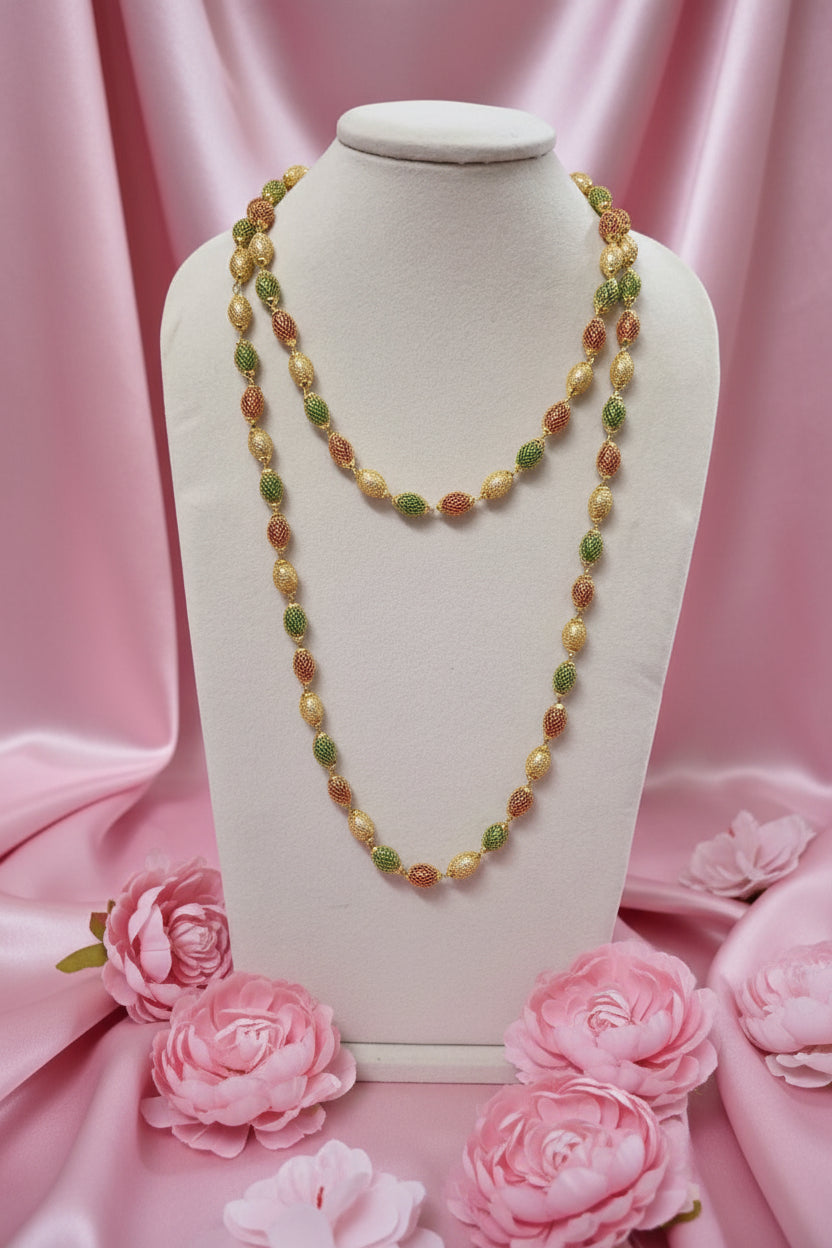 Meena Multicolour Long Necklace