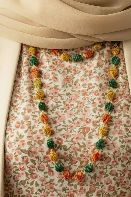 Meena Multicolour Long Necklace
