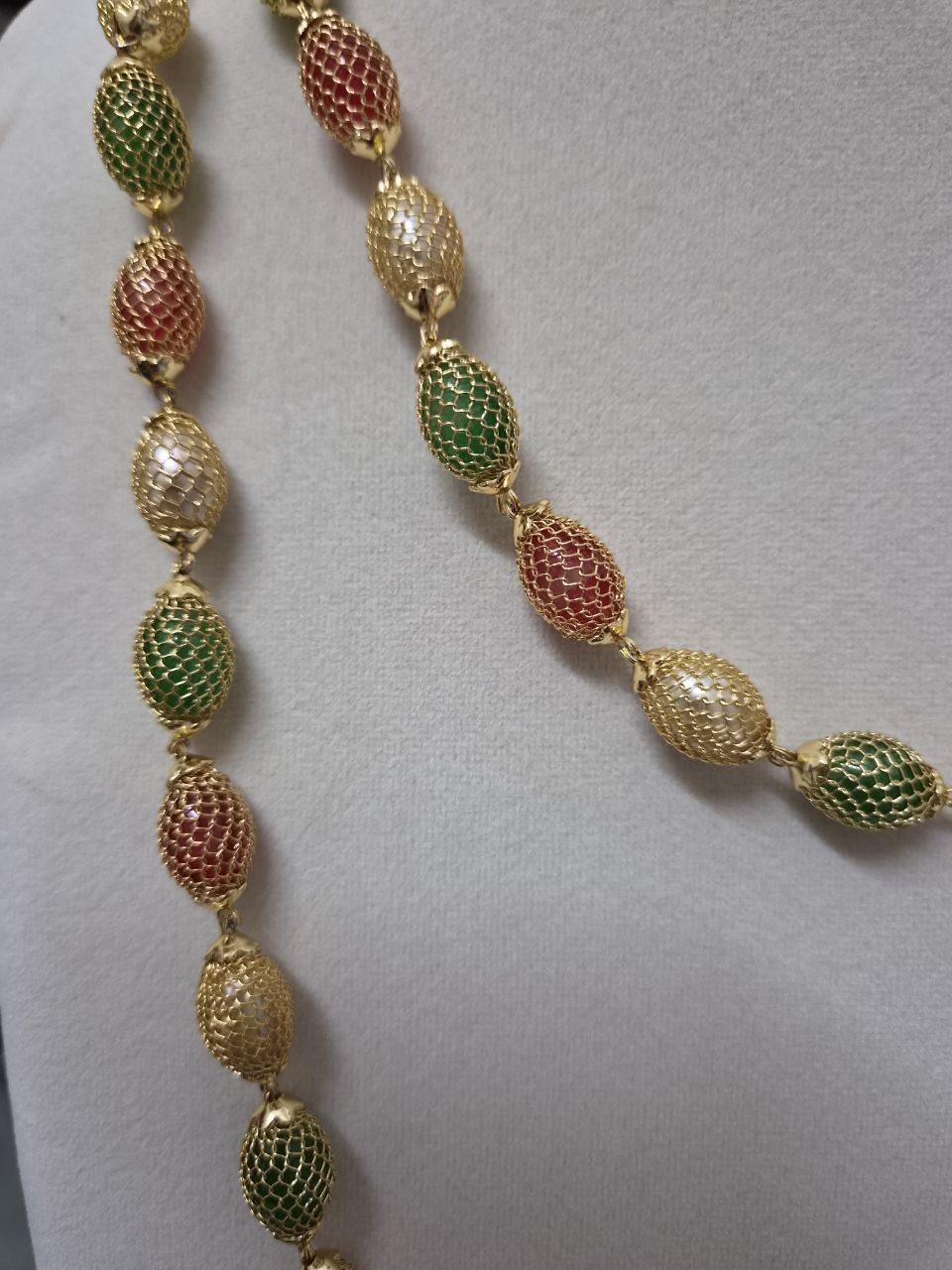 Meena Multicolour Long Necklace