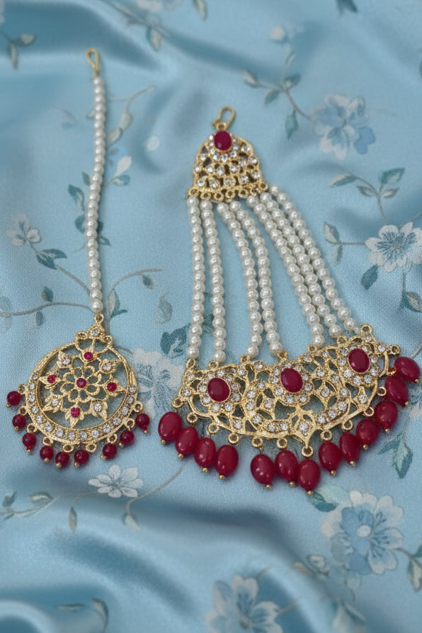 Simple Red Sath Lada