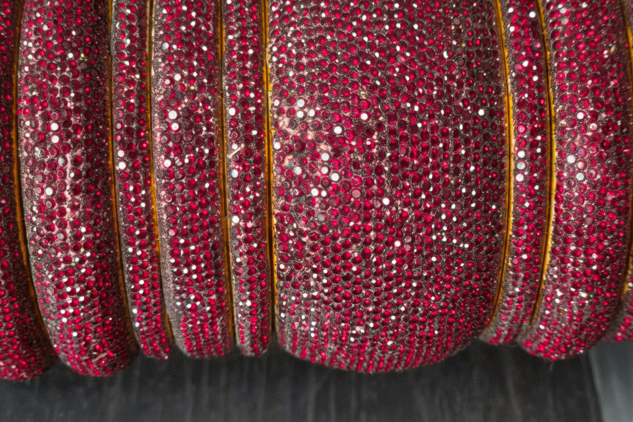 Raazi Red Lac Bangles (Joday)