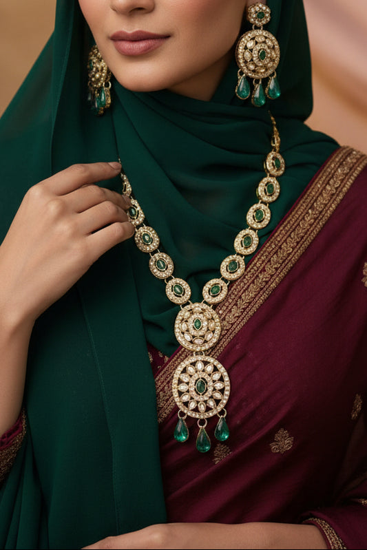 Green Sesa Necklace Set