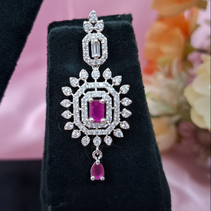 Dazz Pink AD Necklace Set