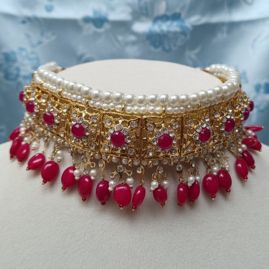 Simple Red Sath Lada